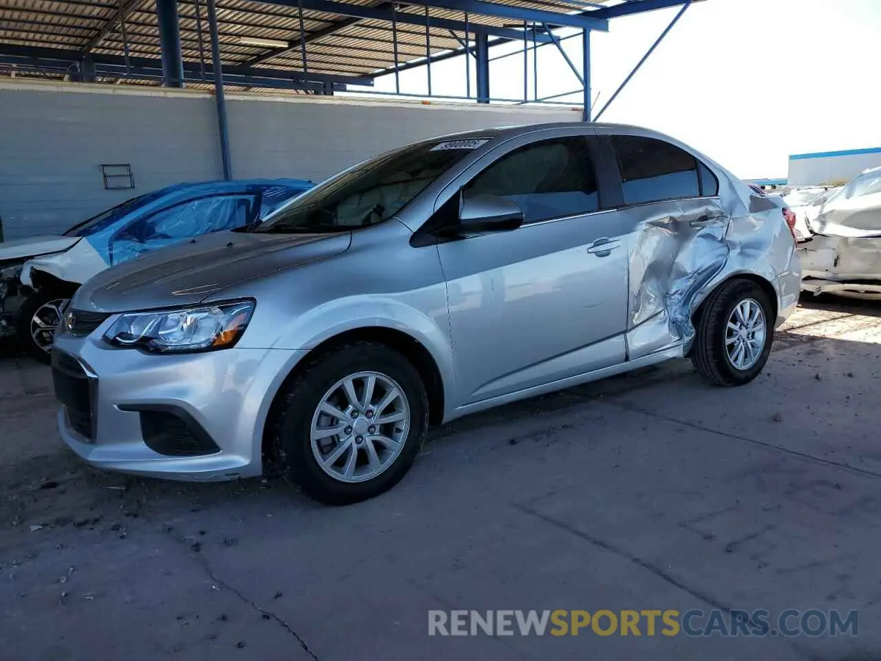 1 fotografías del automóvil dañado 1G1JD5SB1L4103874 CHEVROLET SONIC 2020