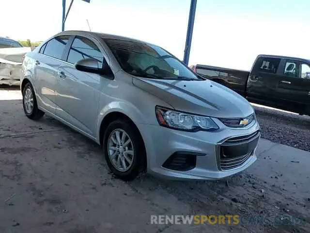 11 fotografías del automóvil dañado 1G1JD5SB1L4103874 CHEVROLET SONIC 2020