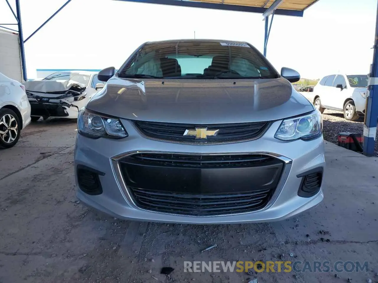 5 fotografías del automóvil dañado 1G1JD5SB1L4103874 CHEVROLET SONIC 2020