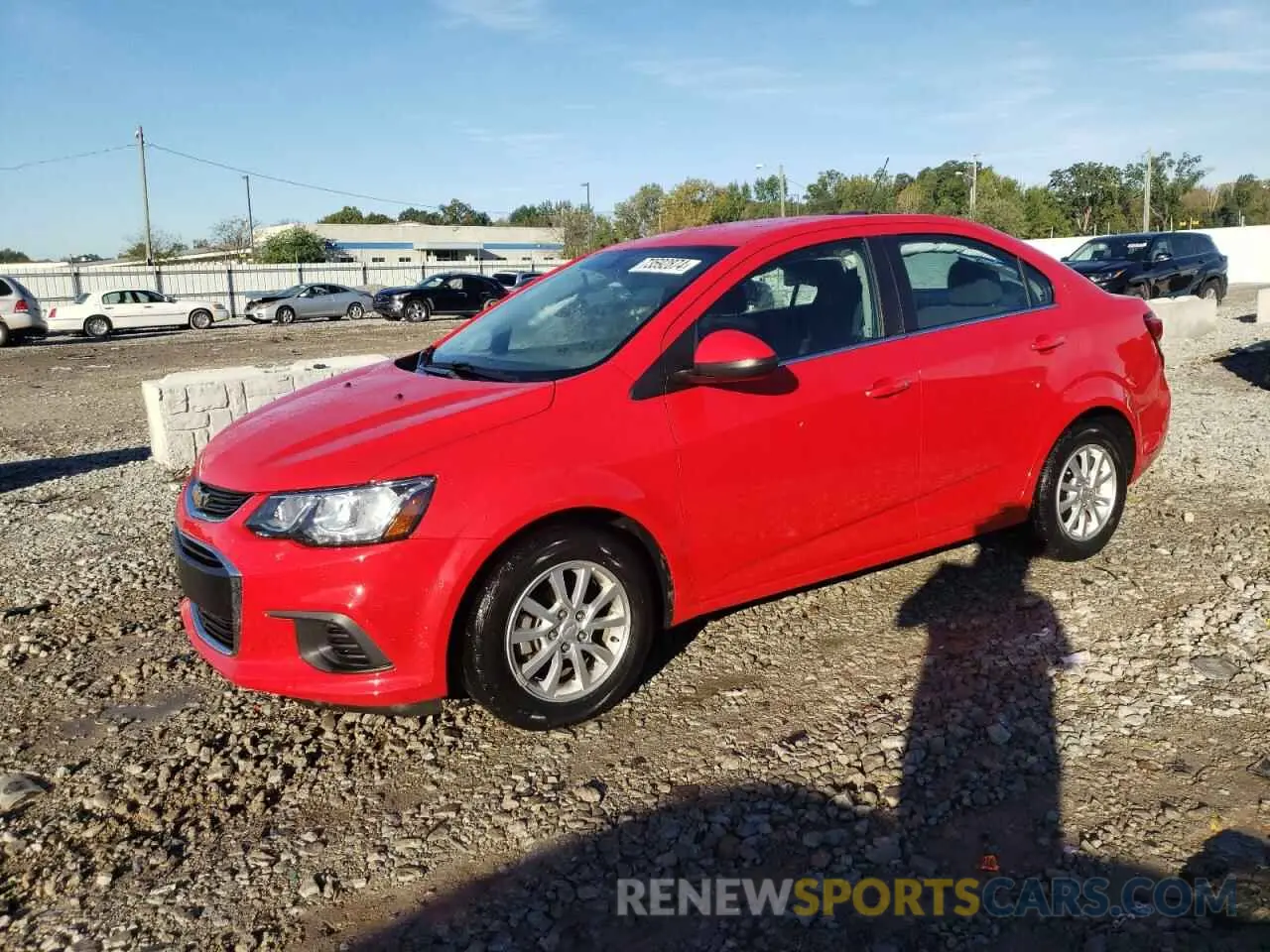 1 fotografías del automóvil dañado 1G1JD5SB1L4104524 CHEVROLET SONIC 2020