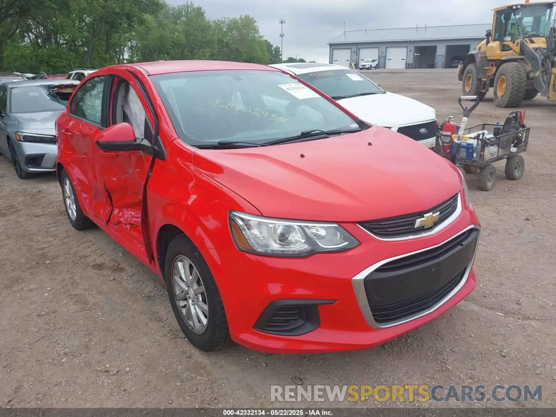 1 fotografías del automóvil dañado 1G1JD5SB3L4104217 CHEVROLET SONIC 2020