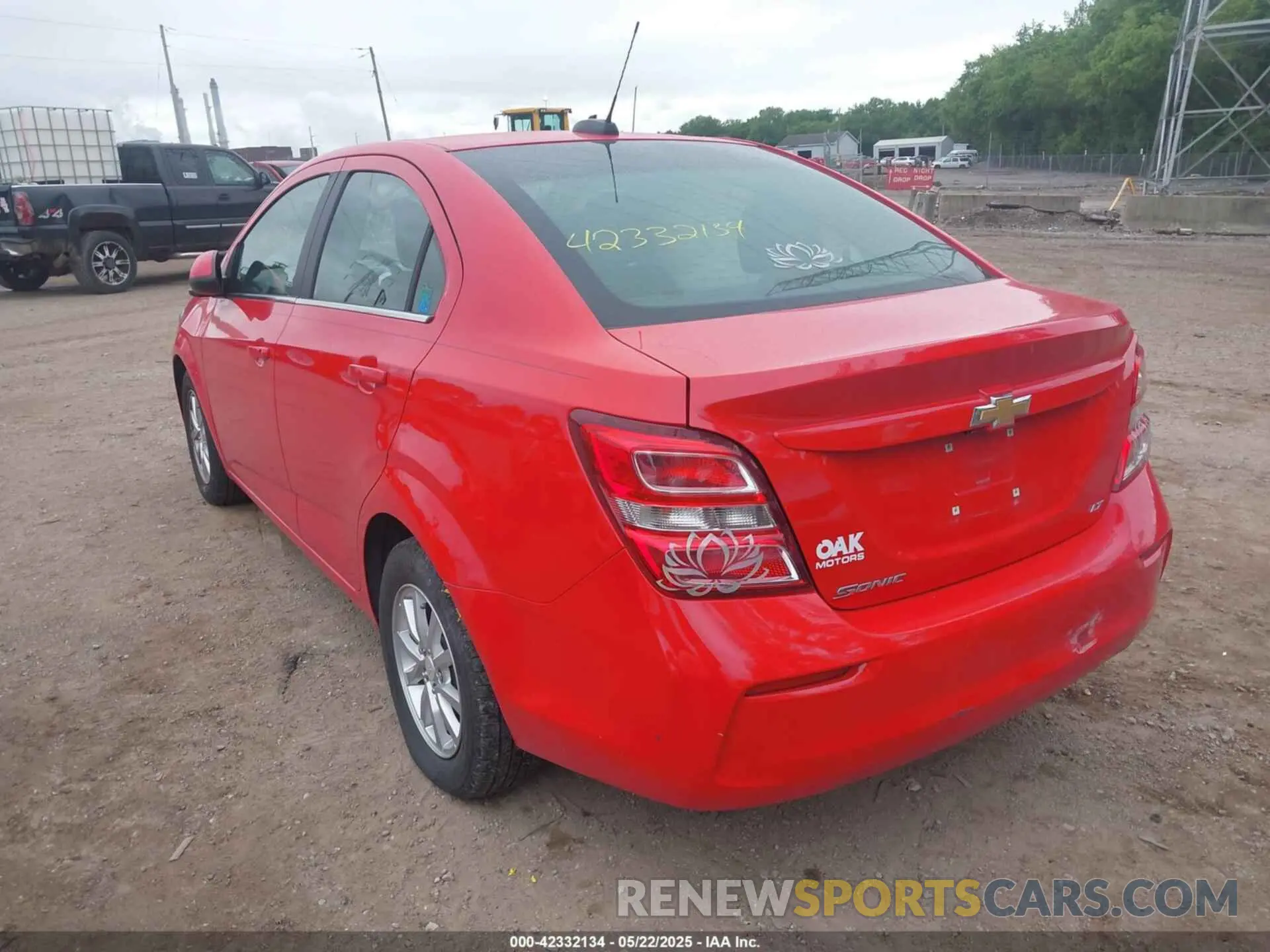 3 fotografías del automóvil dañado 1G1JD5SB3L4104217 CHEVROLET SONIC 2020