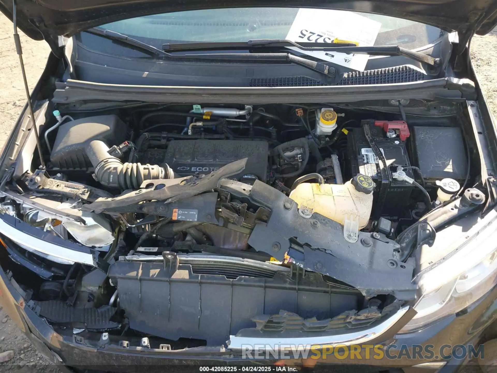 10 fotografías del automóvil dañado 1G1JD5SB6L4140998 CHEVROLET SONIC 2020