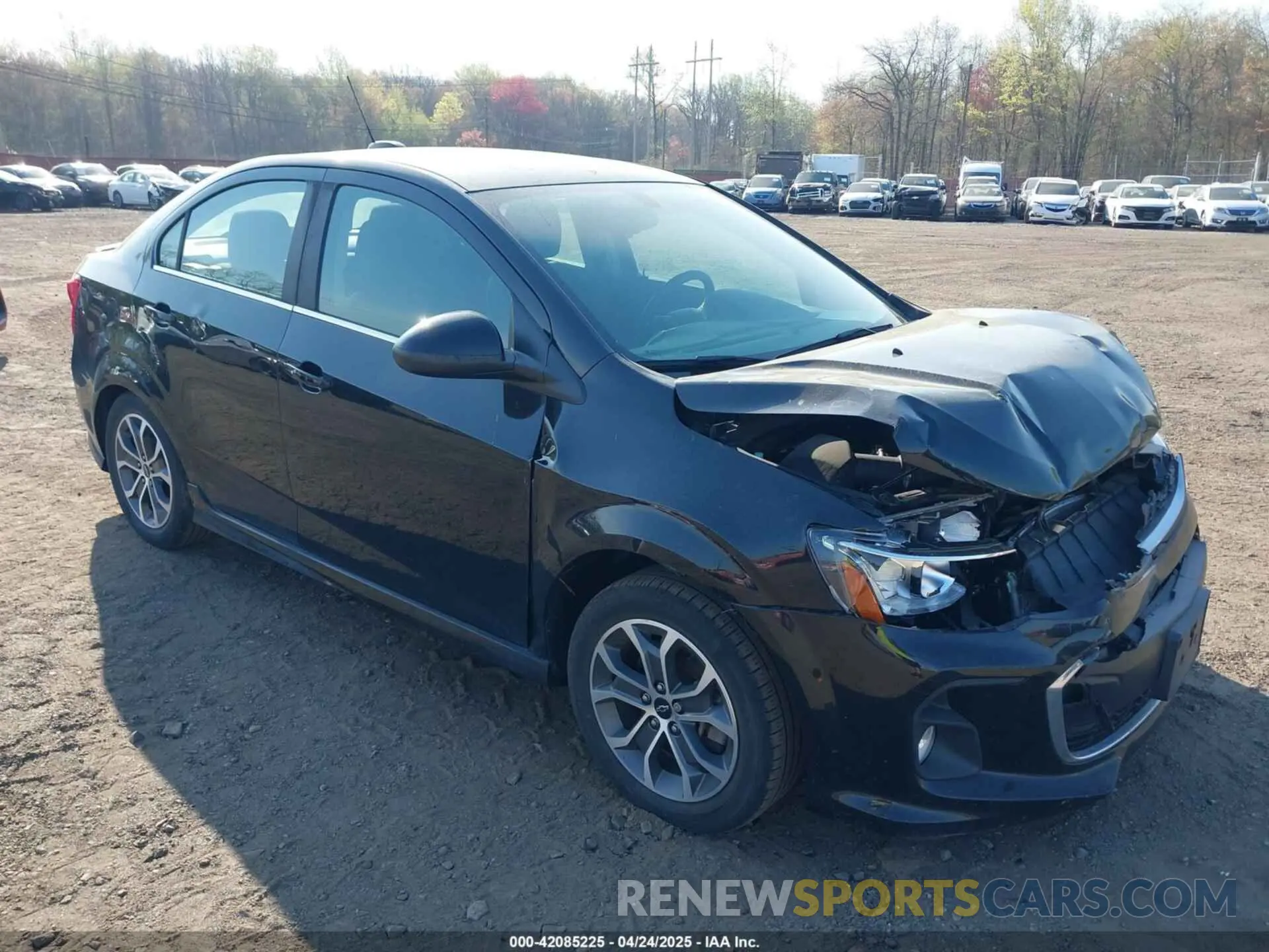 6 fotografías del automóvil dañado 1G1JD5SB6L4140998 CHEVROLET SONIC 2020
