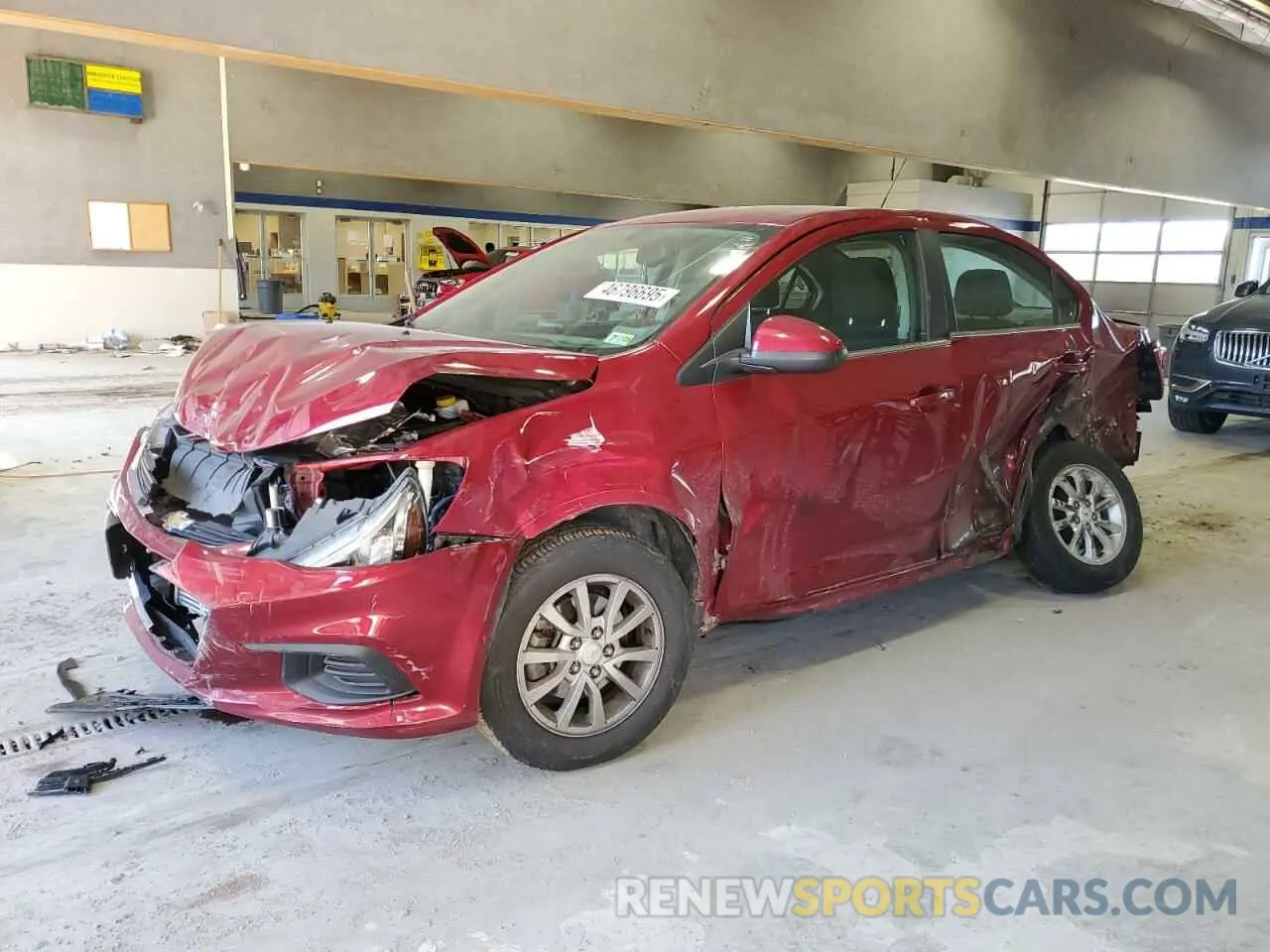 1 fotografías del automóvil dañado 1G1JD5SB8L4104830 CHEVROLET SONIC 2020