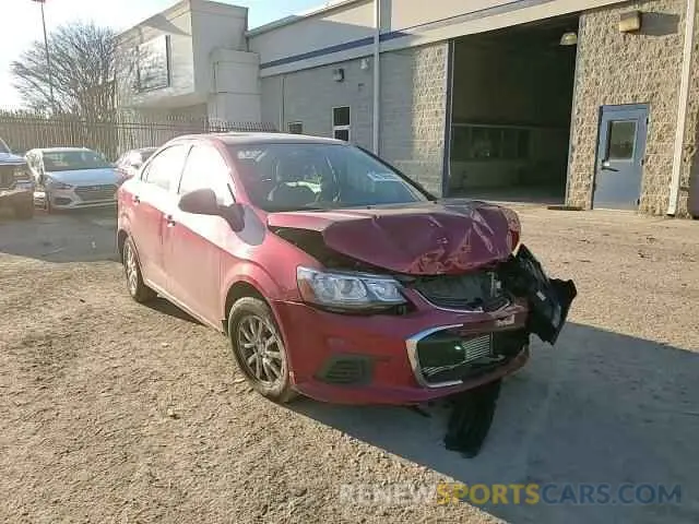 11 fotografías del automóvil dañado 1G1JD5SB8L4104830 CHEVROLET SONIC 2020
