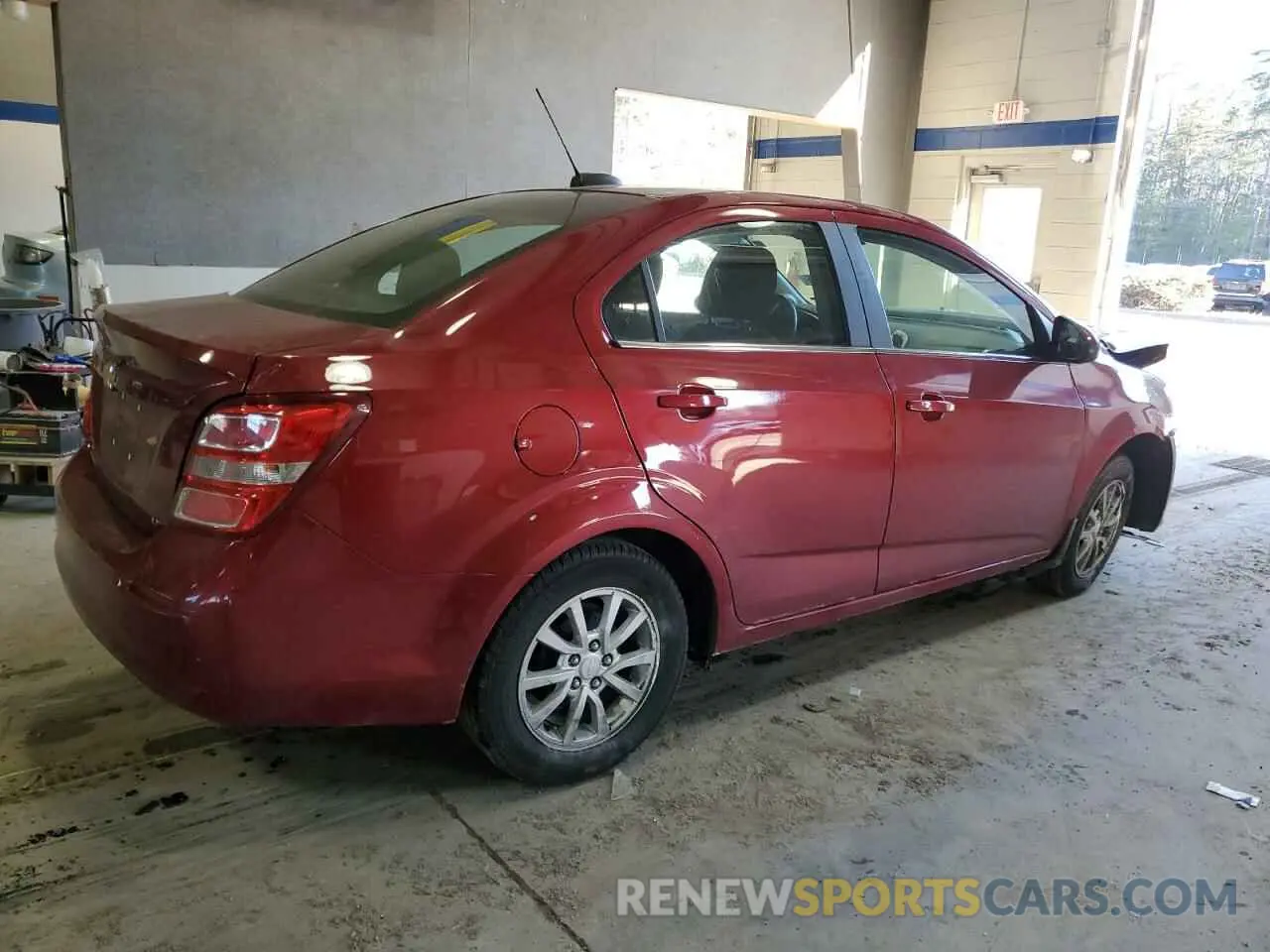 3 fotografías del automóvil dañado 1G1JD5SB8L4104830 CHEVROLET SONIC 2020