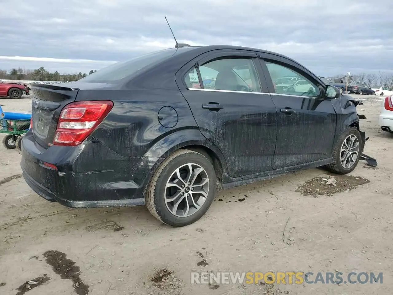 3 fotografías del automóvil dañado 1G1JD5SB9L4124066 CHEVROLET SONIC 2020