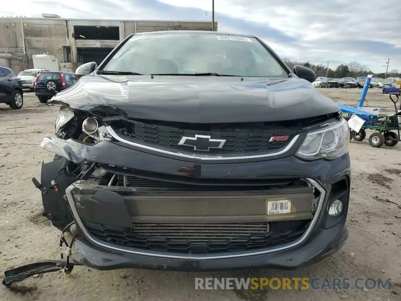 5 fotografías del automóvil dañado 1G1JD5SB9L4124066 CHEVROLET SONIC 2020