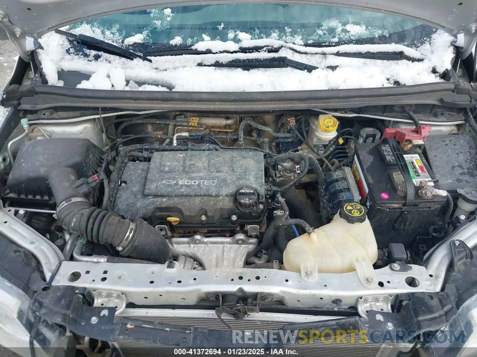 10 fotografías del automóvil dañado 1G1JD5SBXL4100973 CHEVROLET SONIC 2020