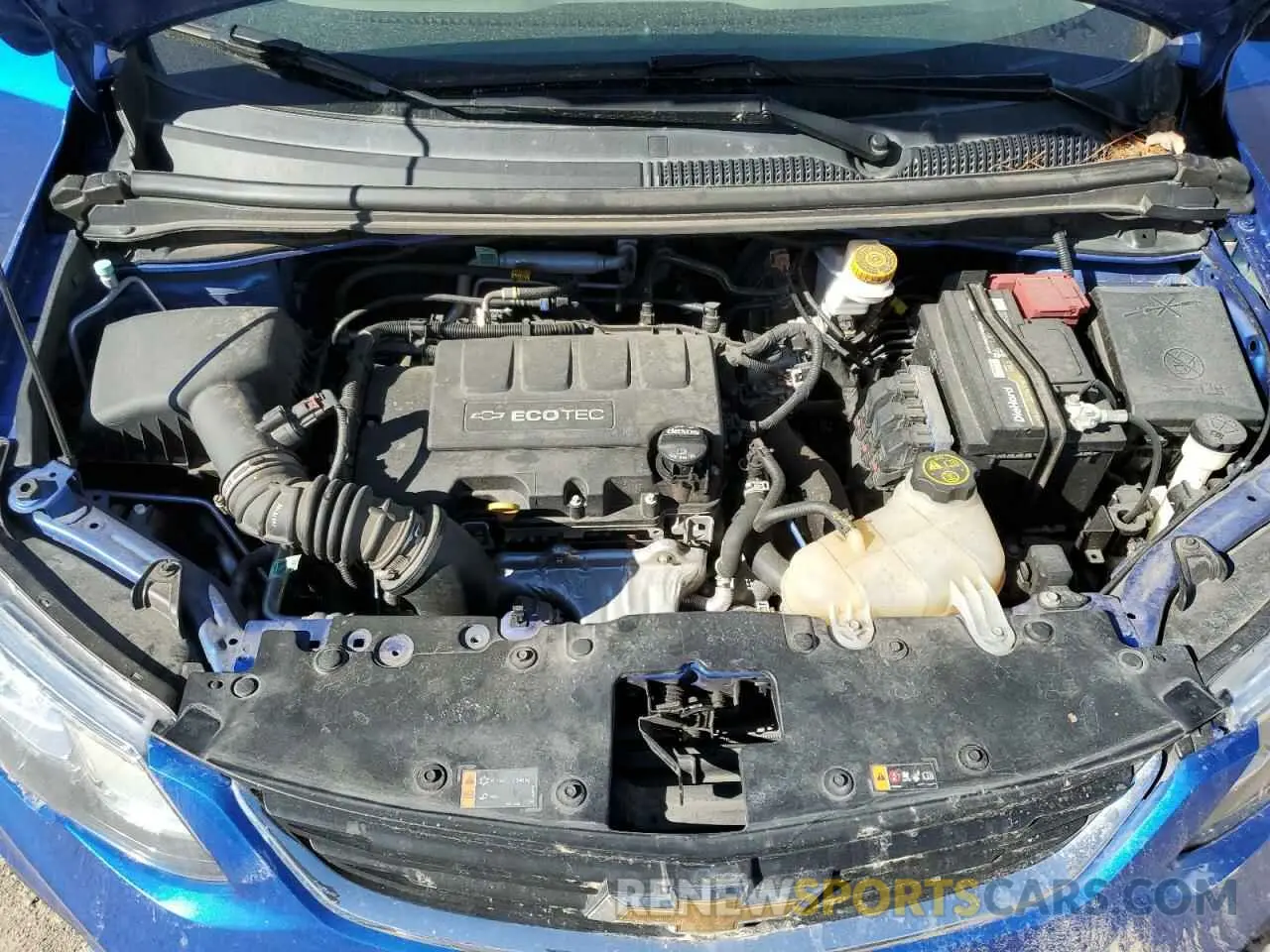 11 fotografías del automóvil dañado 1G1JD5SBXL4141538 CHEVROLET SONIC 2020