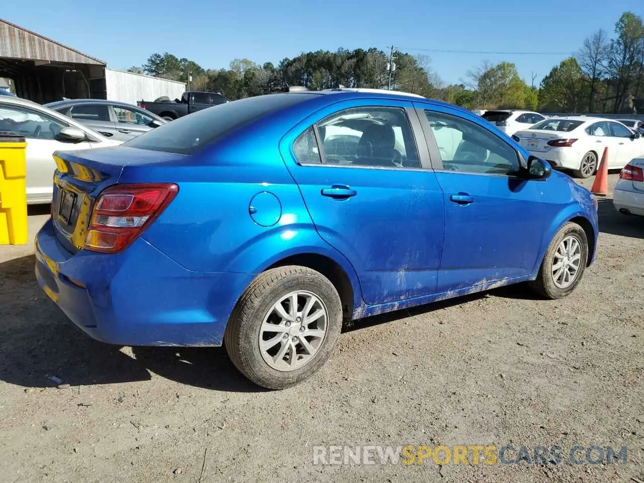 3 fotografías del automóvil dañado 1G1JD5SBXL4141538 CHEVROLET SONIC 2020