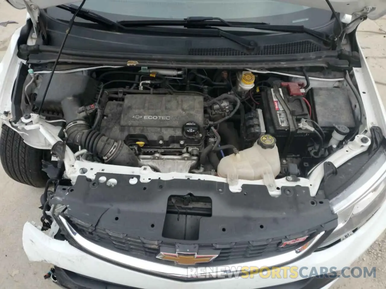 11 fotografías del automóvil dañado 1G1JD6SB2L4100309 CHEVROLET SONIC 2020