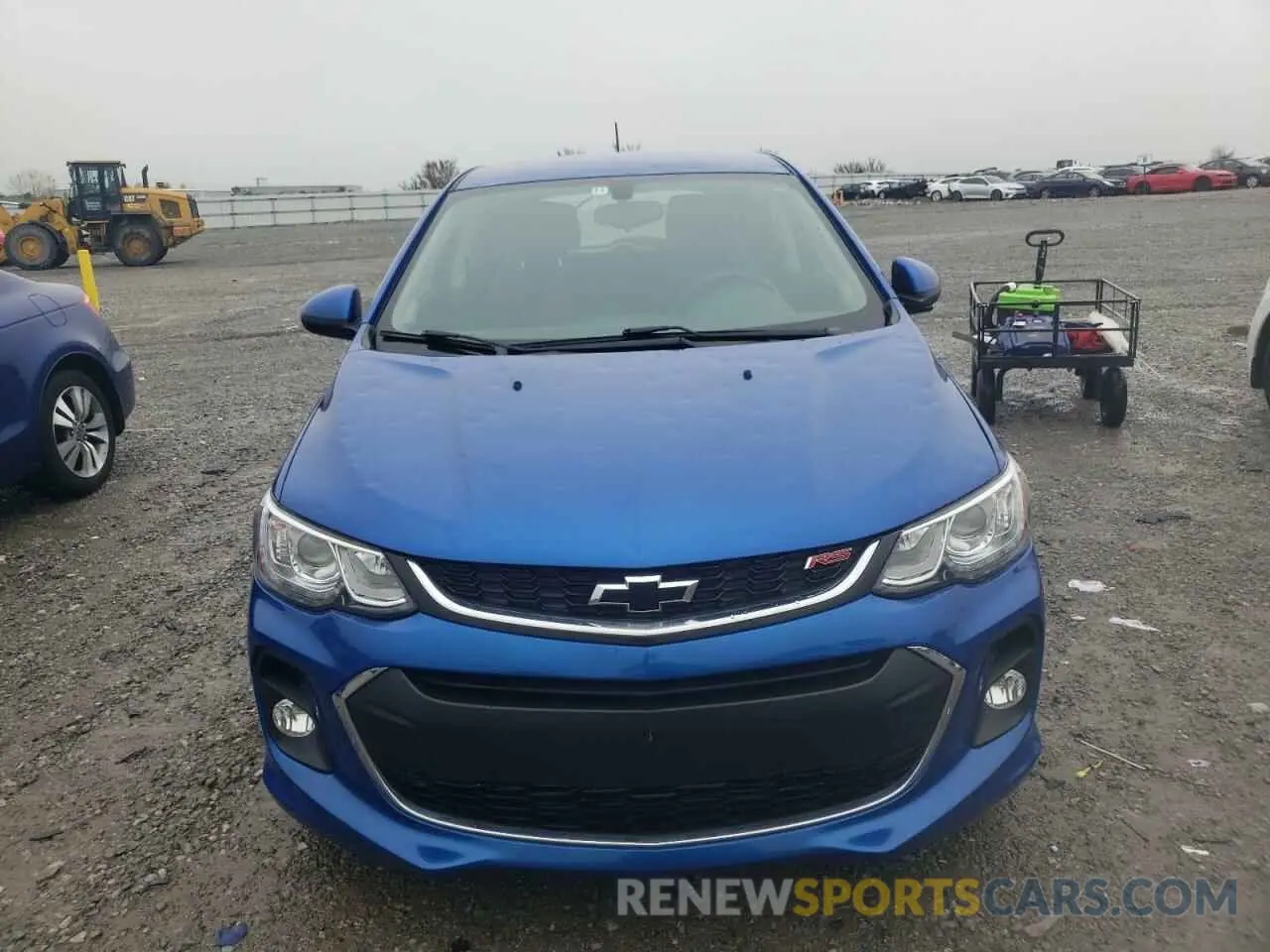 5 fotografías del automóvil dañado 1G1JD6SB2L4131284 CHEVROLET SONIC 2020
