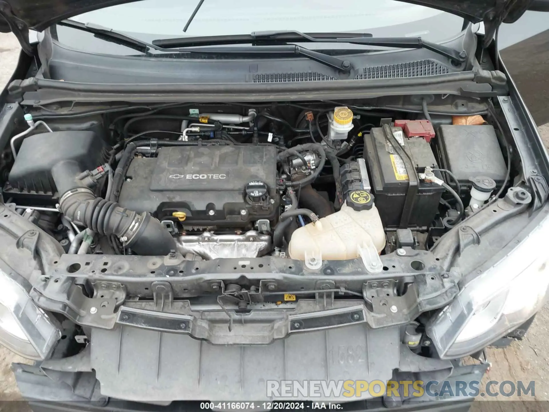 10 fotografías del automóvil dañado 1G1JD6SB4L4105155 CHEVROLET SONIC 2020