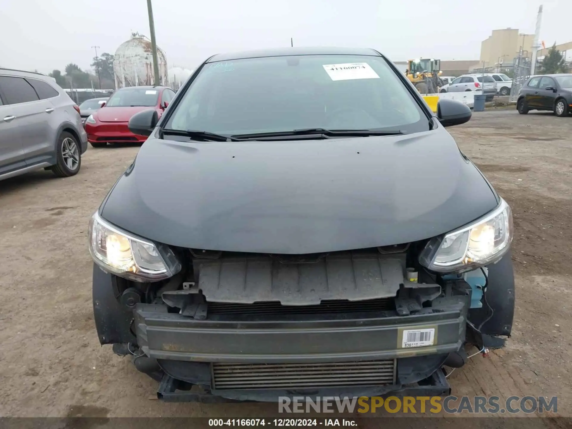 12 fotografías del automóvil dañado 1G1JD6SB4L4105155 CHEVROLET SONIC 2020