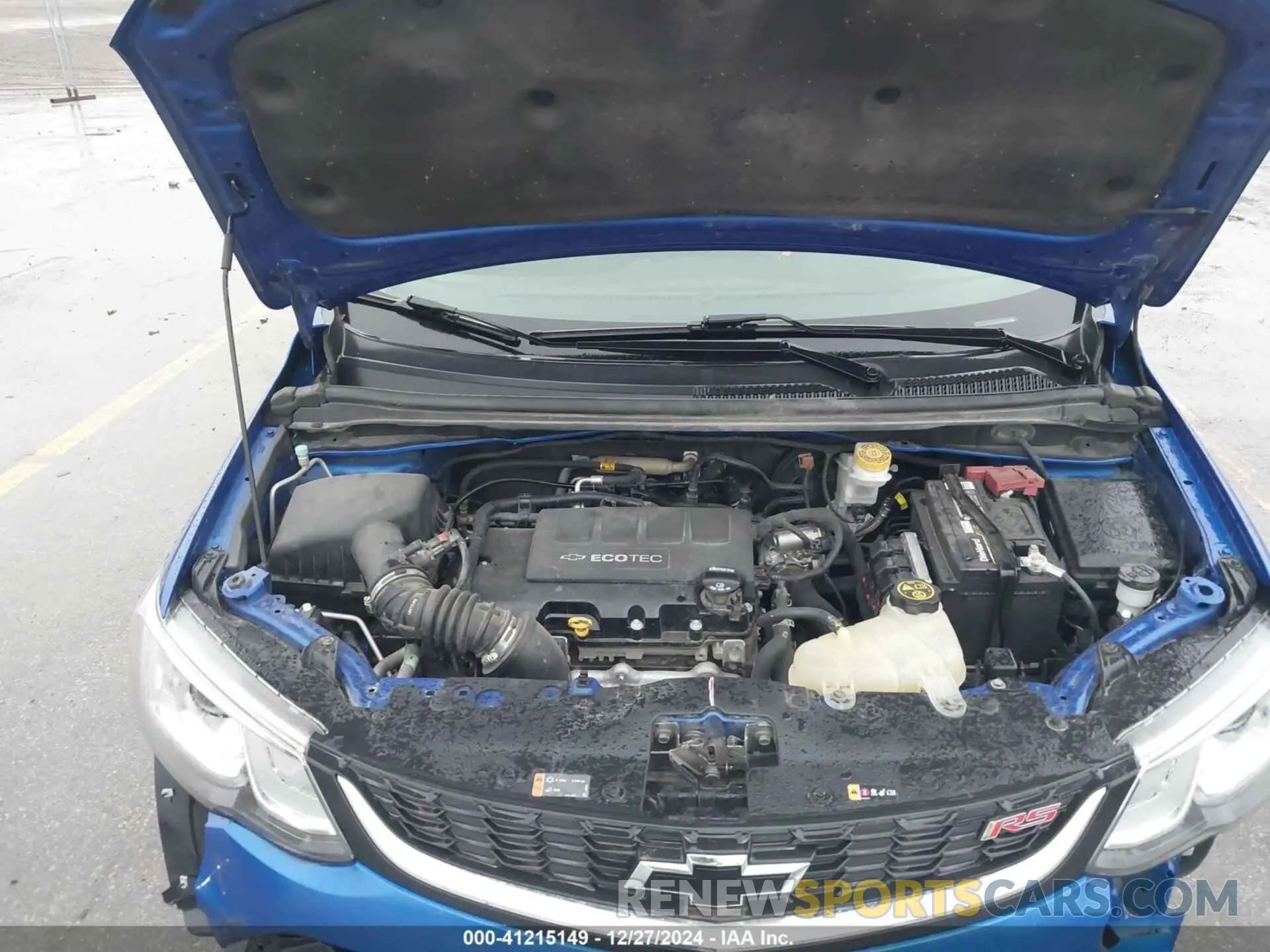 10 fotografías del automóvil dañado 1G1JD6SB4L4107200 CHEVROLET SONIC 2020