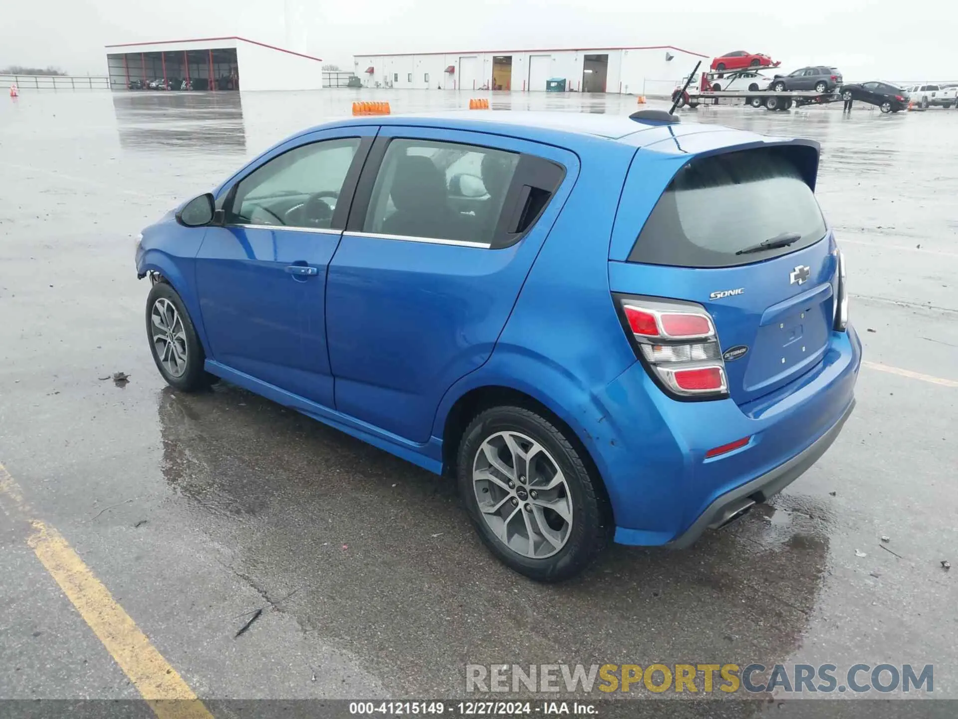 3 fotografías del automóvil dañado 1G1JD6SB4L4107200 CHEVROLET SONIC 2020