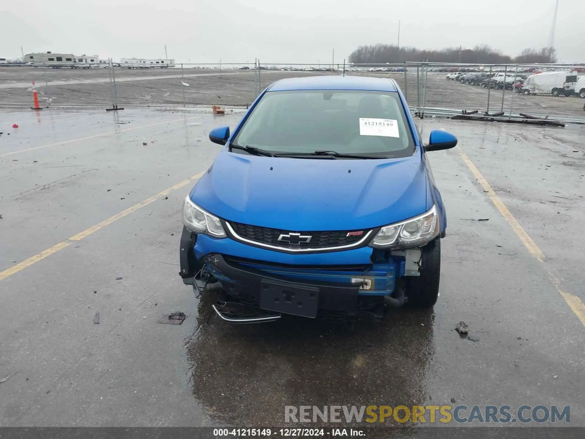 6 fotografías del automóvil dañado 1G1JD6SB4L4107200 CHEVROLET SONIC 2020