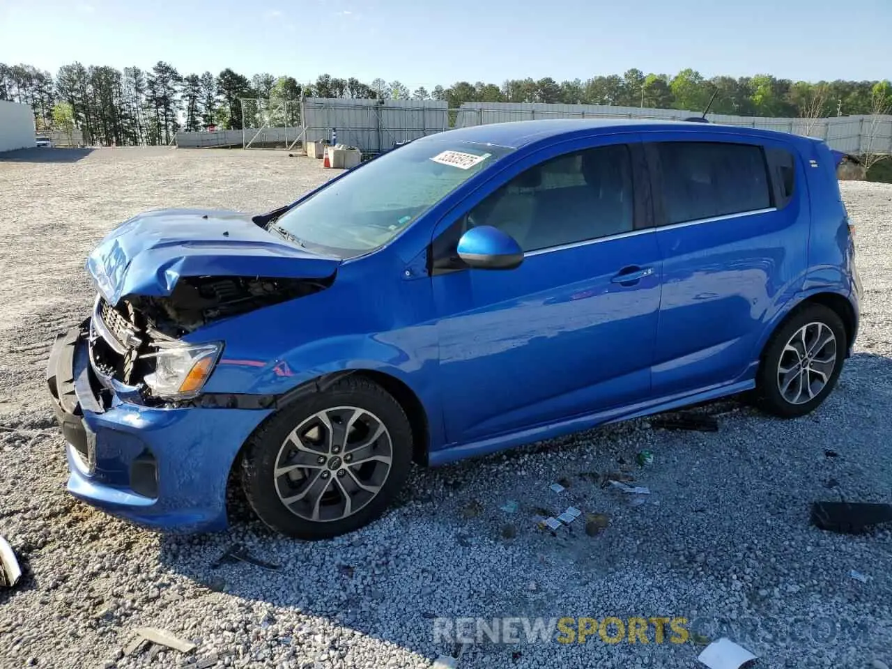 1 fotografías del automóvil dañado 1G1JD6SB9L4112487 CHEVROLET SONIC 2020