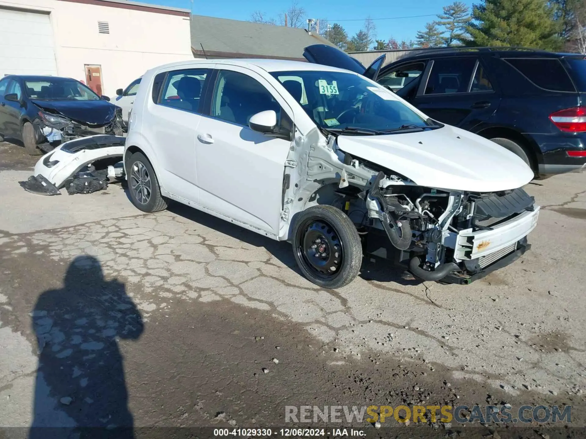 1 fotografías del automóvil dañado 1G1JD6SBXL4118671 CHEVROLET SONIC 2020