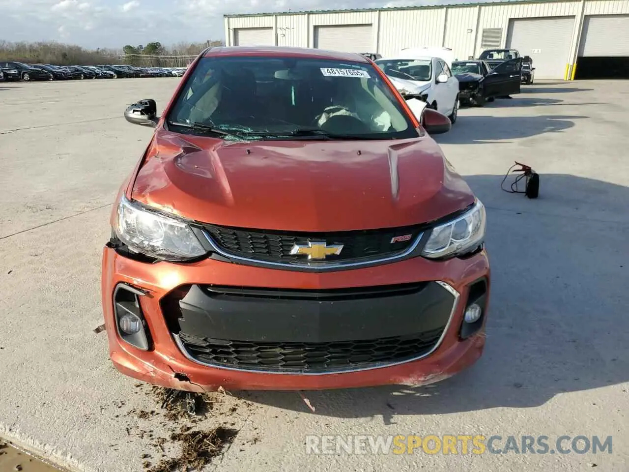 5 fotografías del automóvil dañado 1G1JD6SBXL4137625 CHEVROLET SONIC 2020