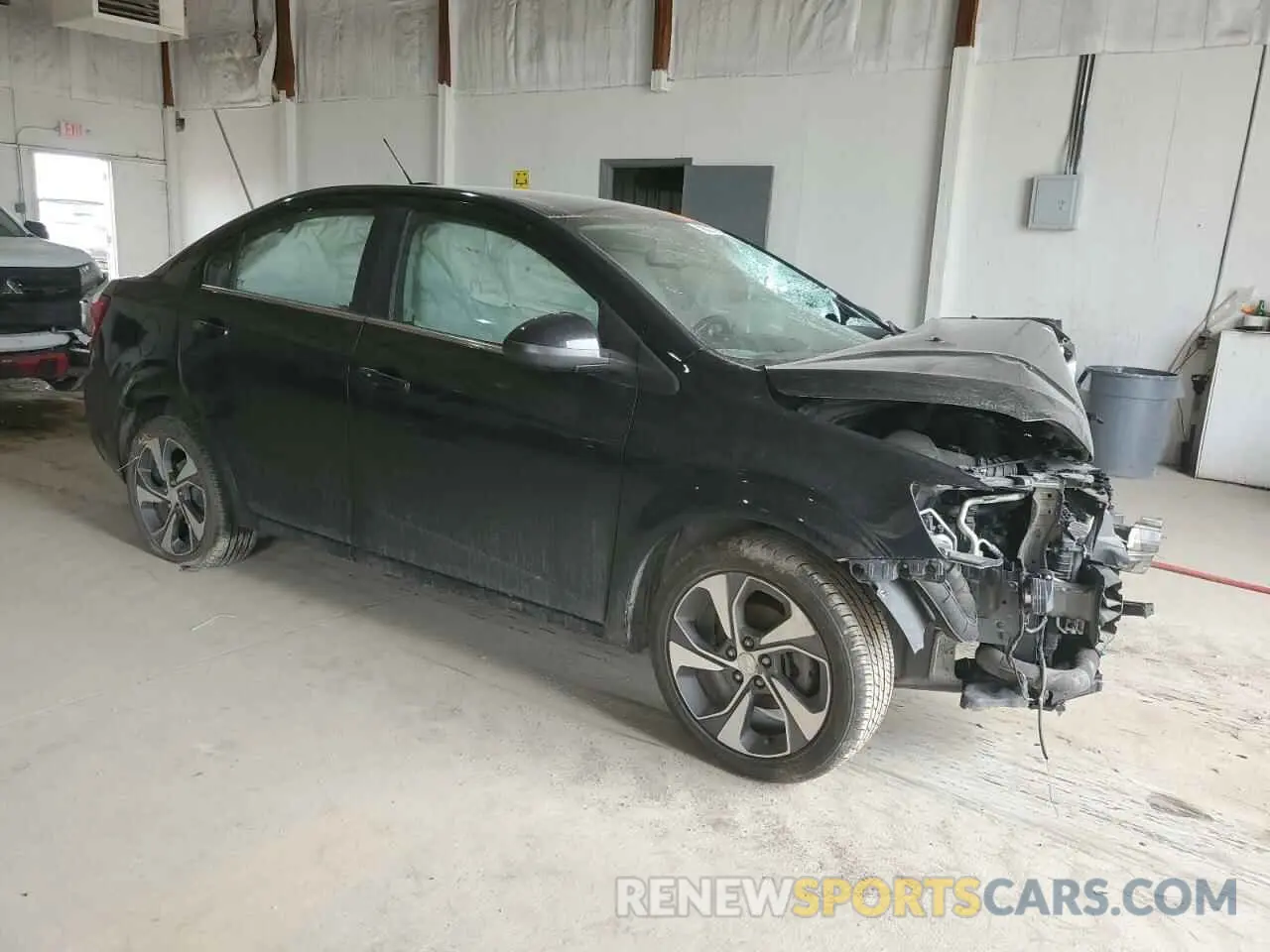 4 fotografías del automóvil dañado 1G1JF5SB0L4119879 CHEVROLET SONIC 2020
