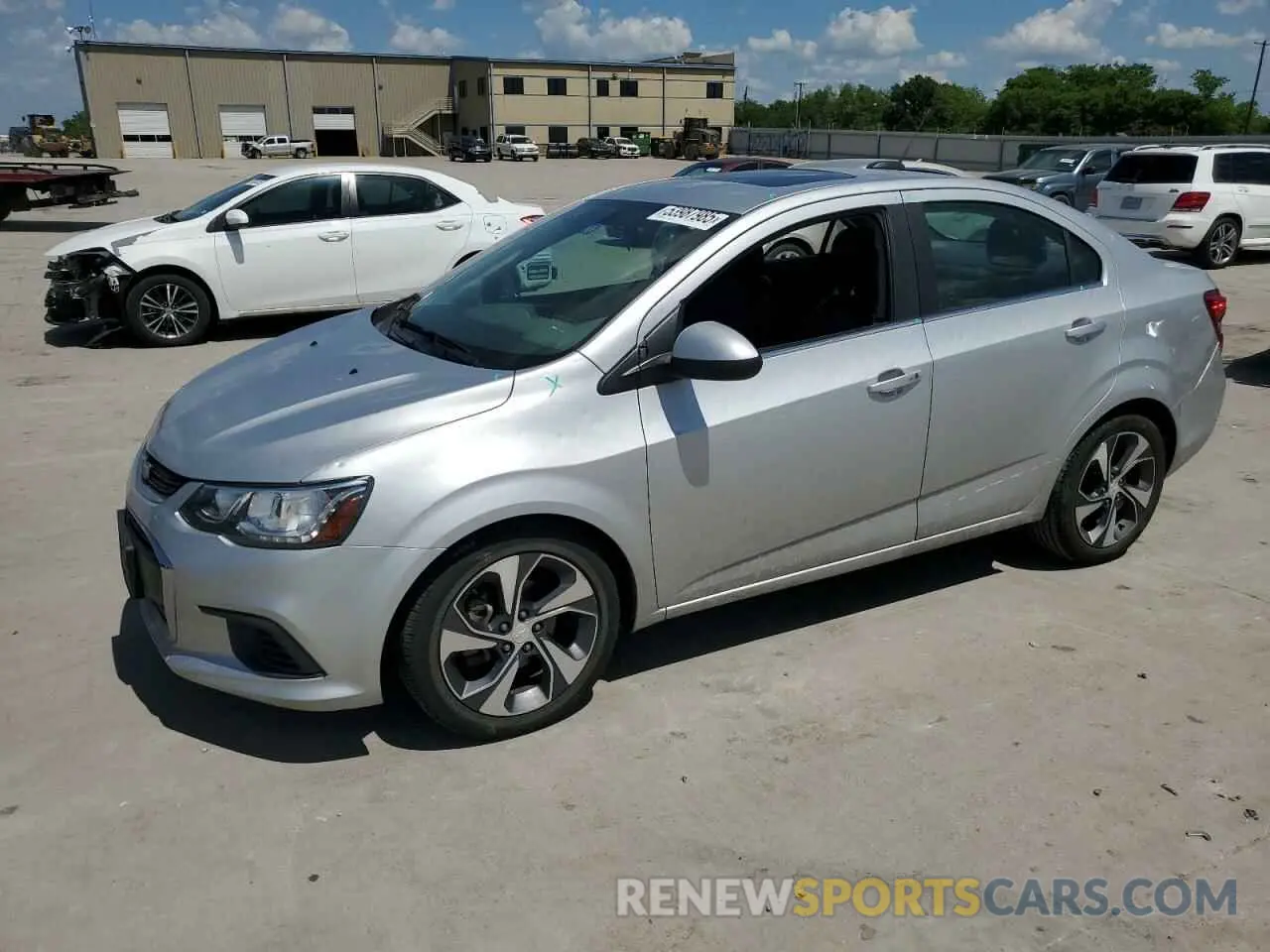 1 fotografías del automóvil dañado 1G1JF5SB9L4114146 CHEVROLET SONIC 2020