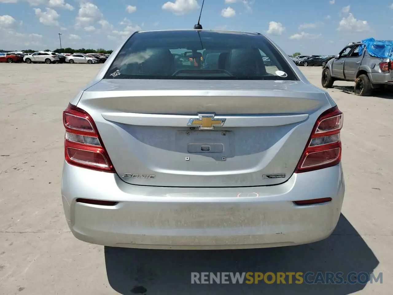 6 fotografías del automóvil dañado 1G1JF5SB9L4114146 CHEVROLET SONIC 2020