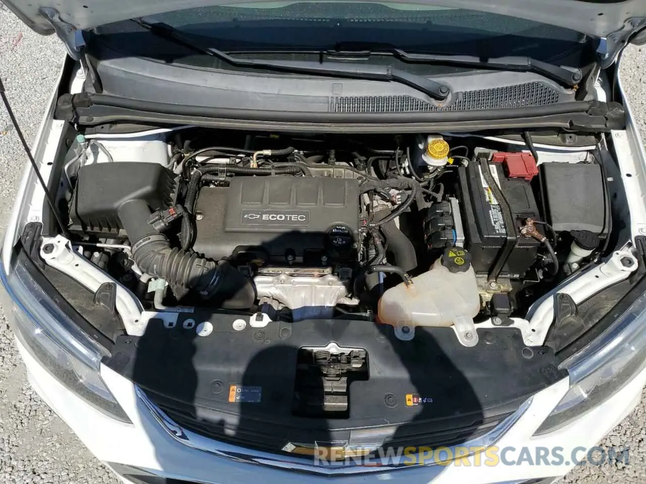 11 fotografías del automóvil dañado 1G1JG6SB1L4123278 CHEVROLET SONIC 2020