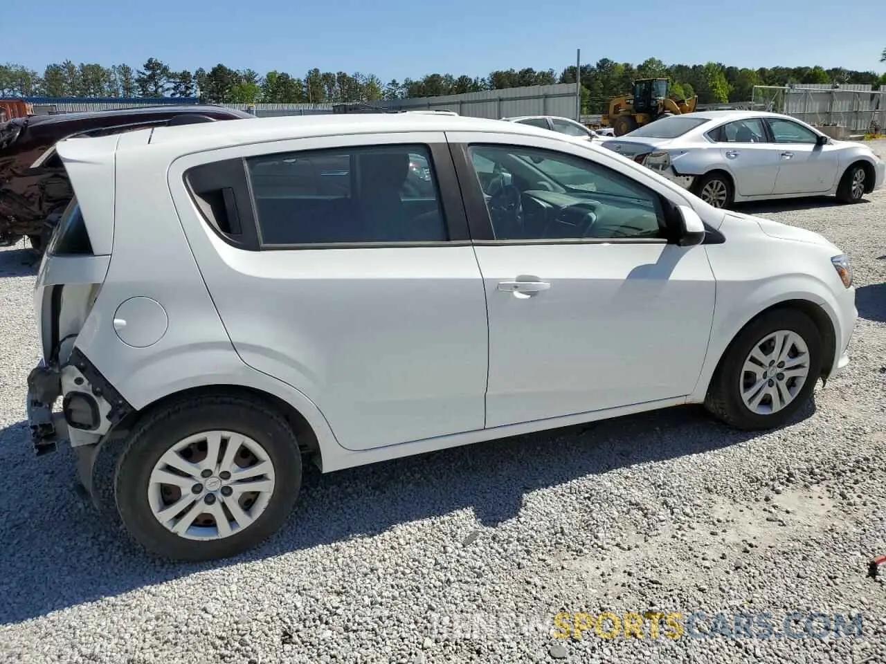 3 fotografías del automóvil dañado 1G1JG6SB1L4123278 CHEVROLET SONIC 2020