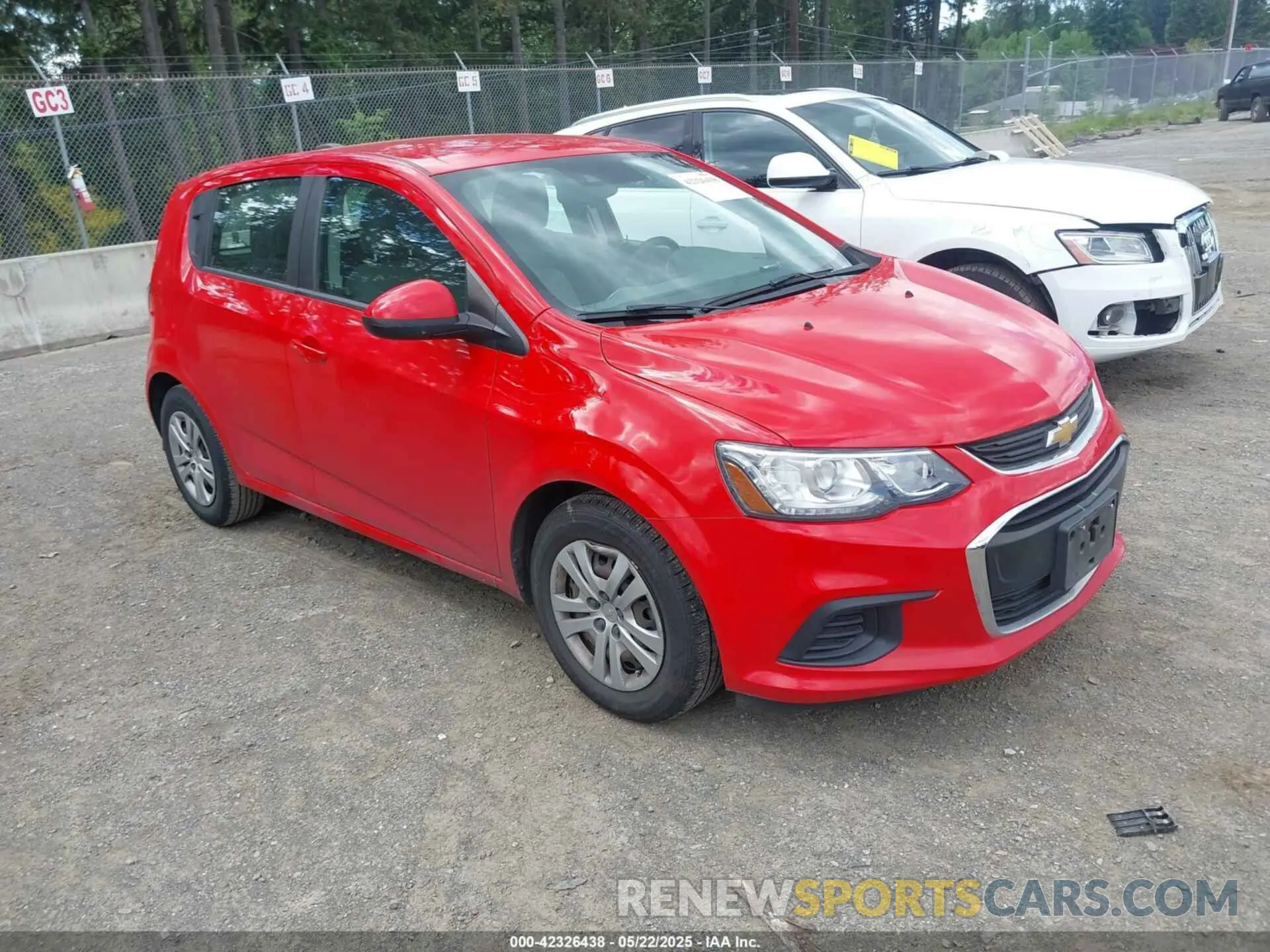 1 fotografías del automóvil dañado 1G1JG6SB2L4115688 CHEVROLET SONIC 2020