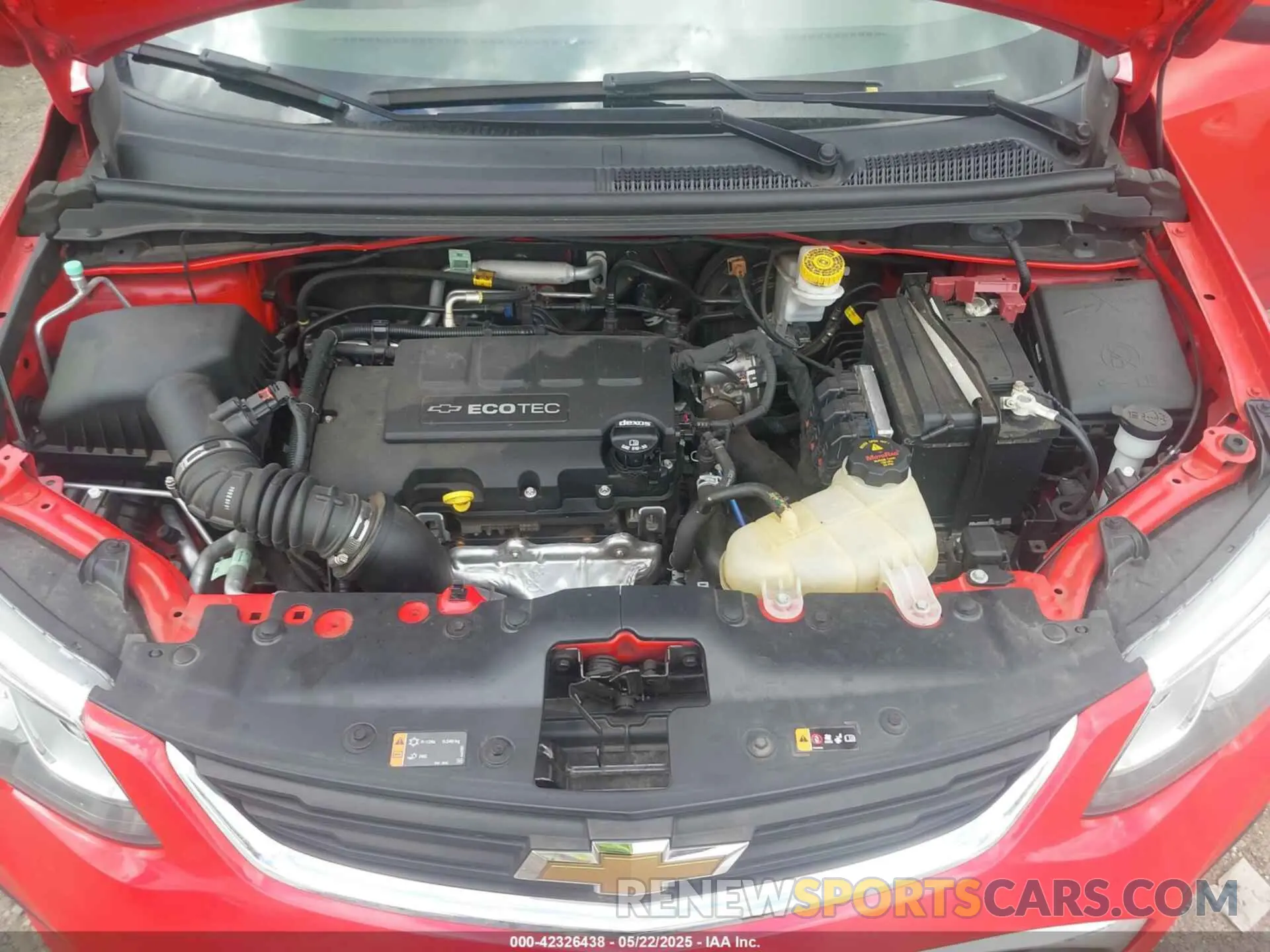 10 fotografías del automóvil dañado 1G1JG6SB2L4115688 CHEVROLET SONIC 2020