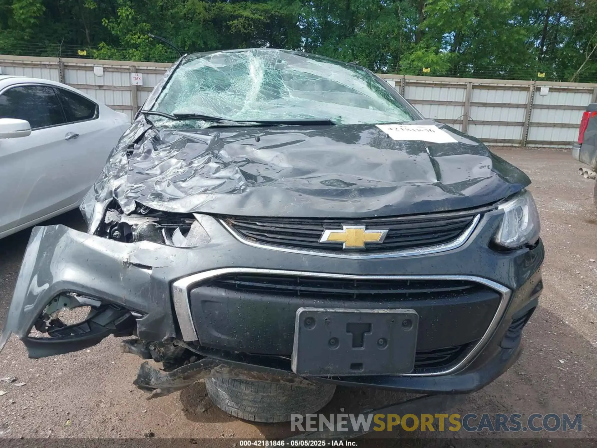 11 fotografías del automóvil dañado 1G1JG6SB3L4121161 CHEVROLET SONIC 2020