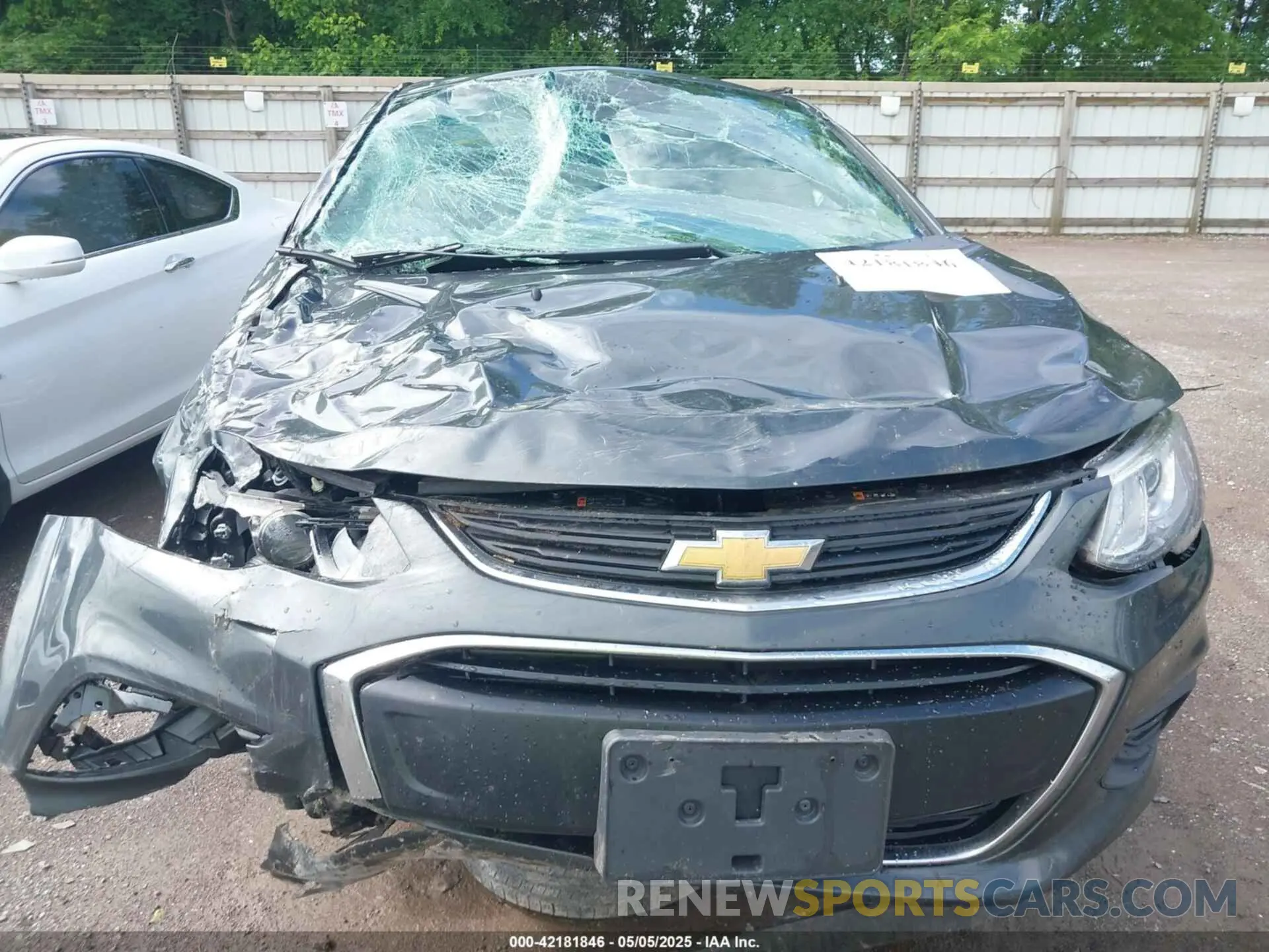 6 fotografías del automóvil dañado 1G1JG6SB3L4121161 CHEVROLET SONIC 2020
