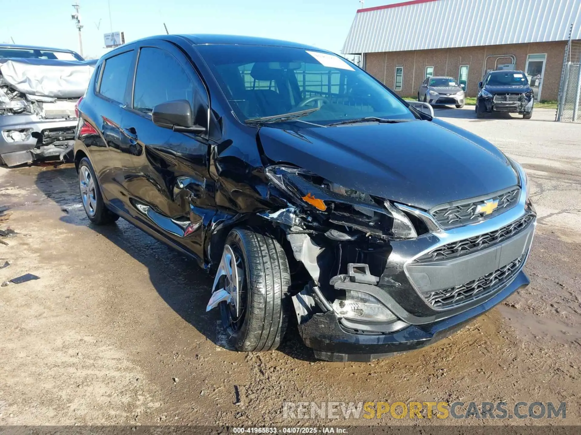 1 fotografías del automóvil dañado KL8CA6SA0KC711257 CHEVROLET SPARK 2019