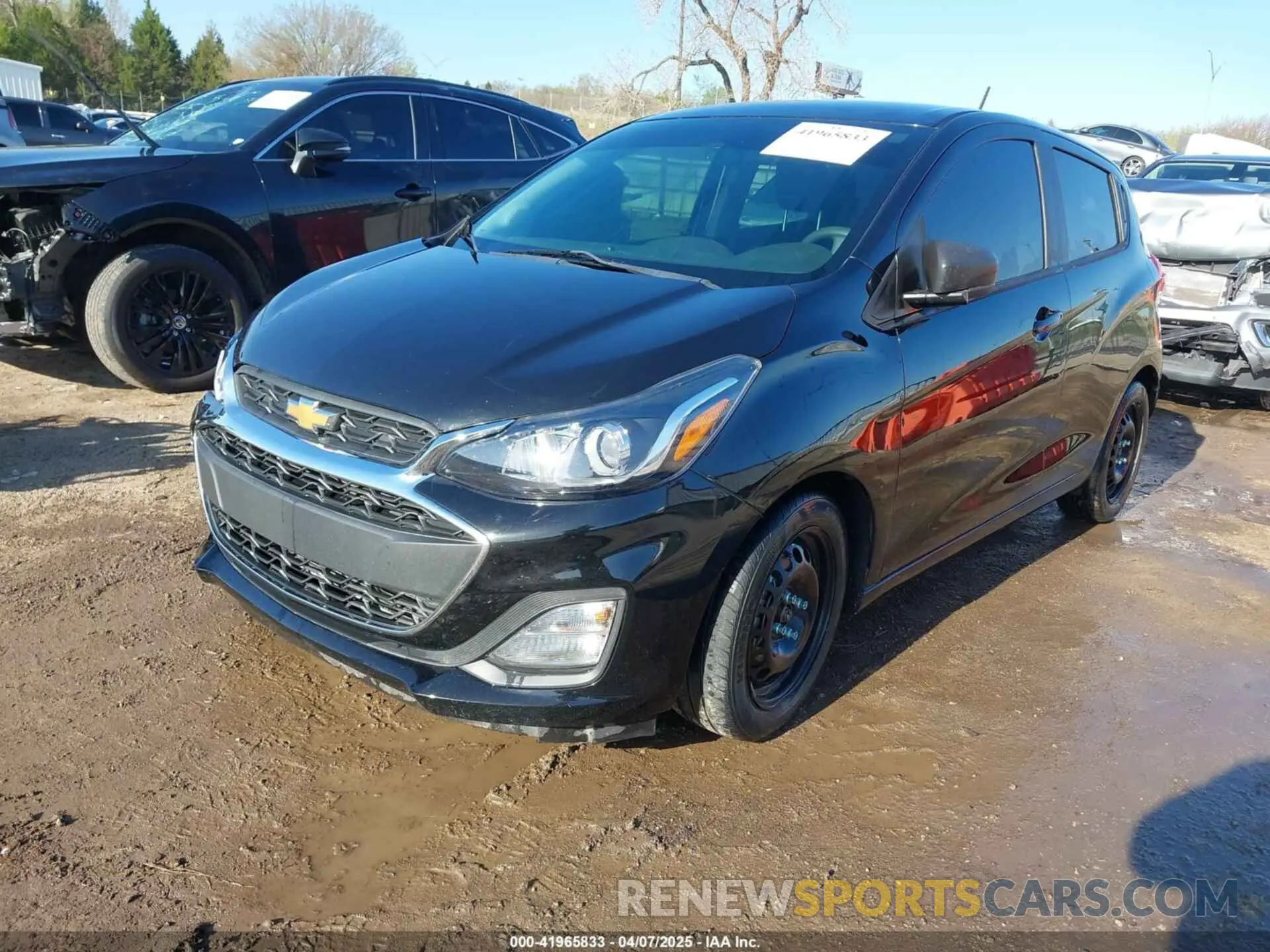 2 fotografías del automóvil dañado KL8CA6SA0KC711257 CHEVROLET SPARK 2019