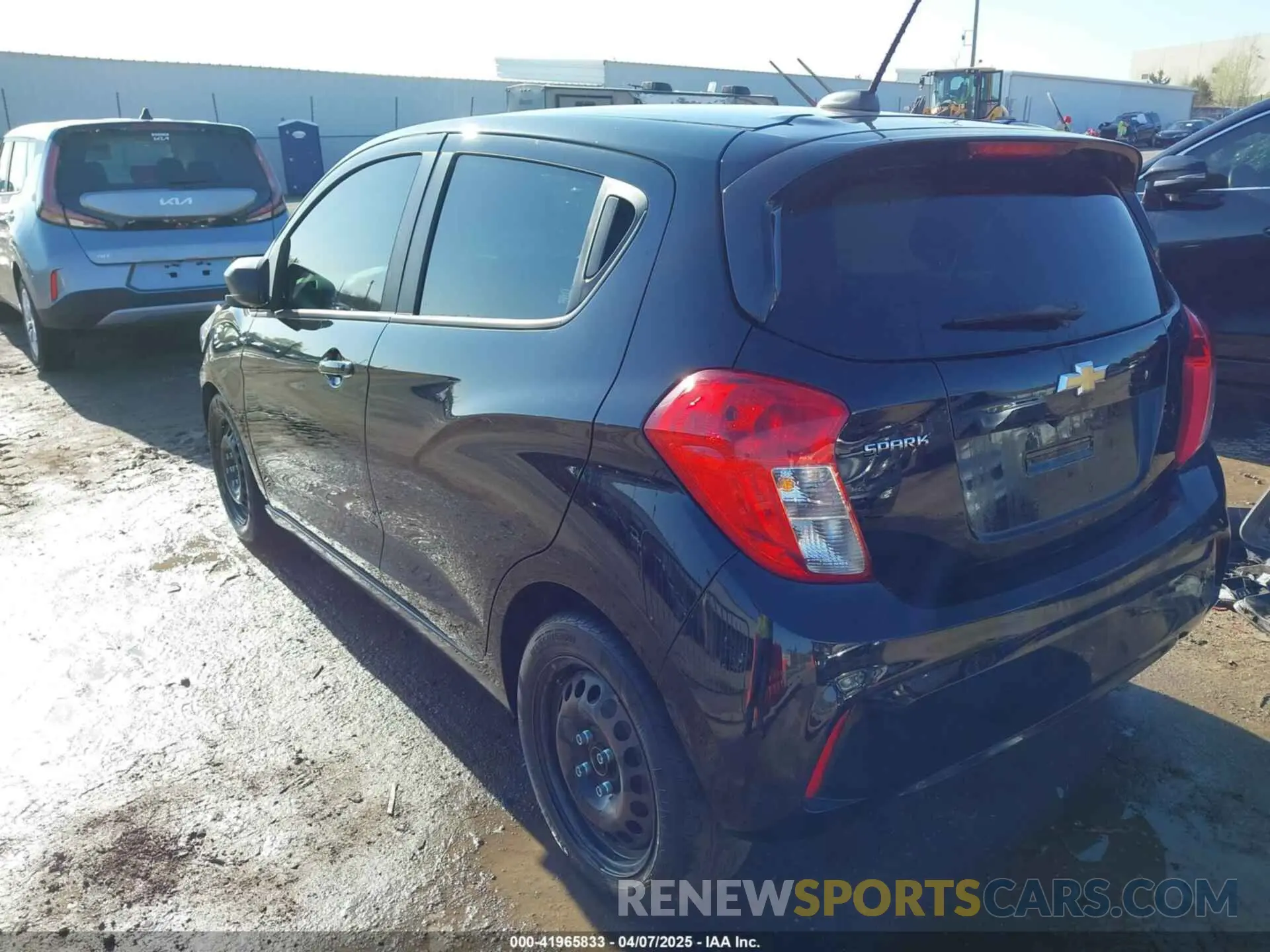 3 fotografías del automóvil dañado KL8CA6SA0KC711257 CHEVROLET SPARK 2019