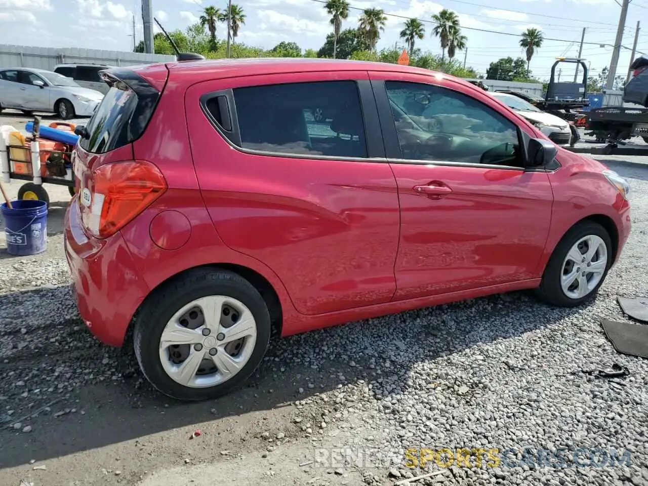 3 fotografías del automóvil dañado KL8CA6SA0KC809818 CHEVROLET SPARK 2019