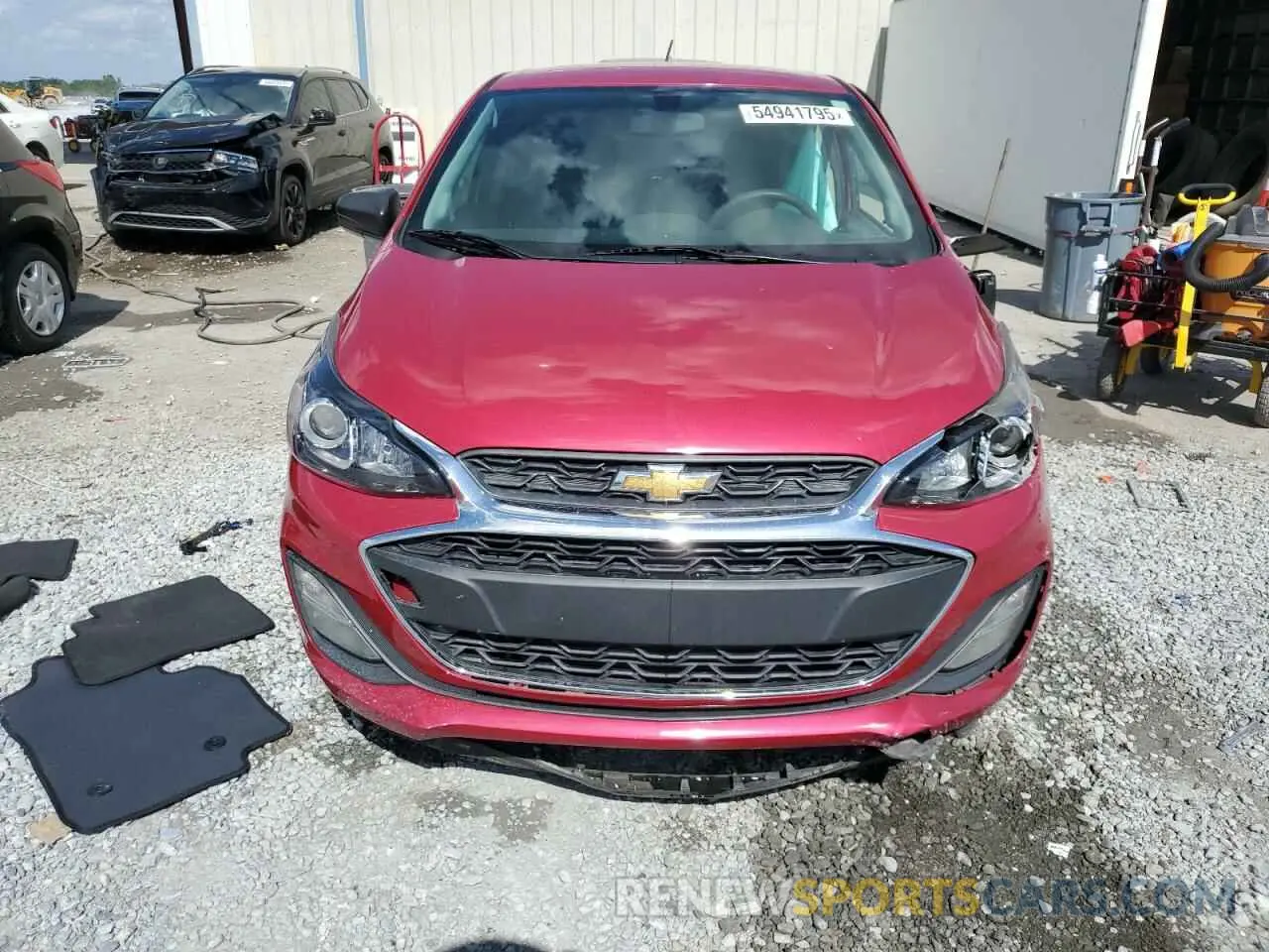 5 fotografías del automóvil dañado KL8CA6SA0KC809818 CHEVROLET SPARK 2019