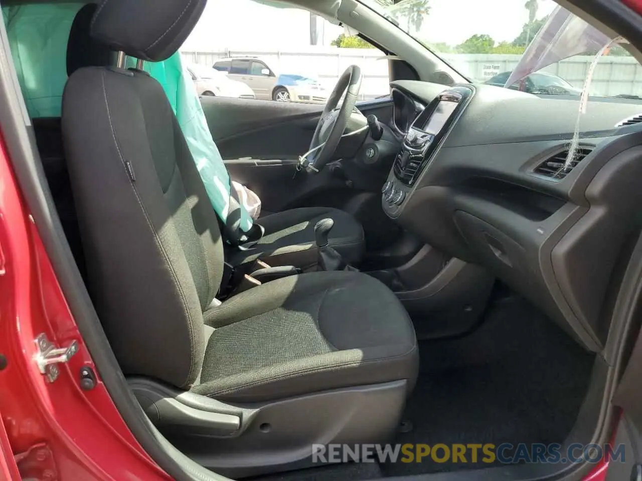 7 fotografías del automóvil dañado KL8CA6SA0KC809818 CHEVROLET SPARK 2019