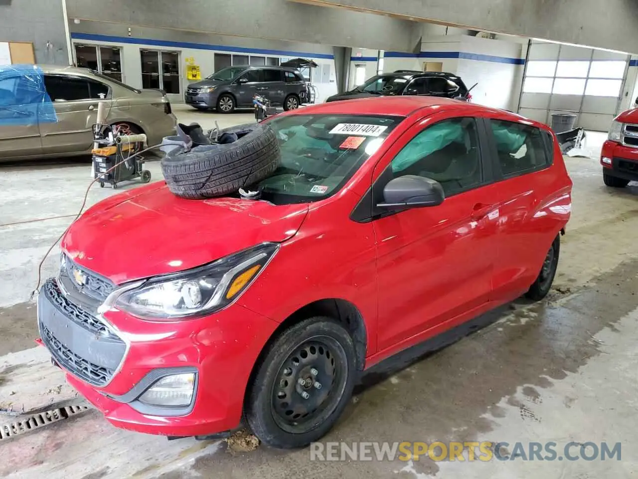 1 fotografías del automóvil dañado KL8CA6SA3KC704707 CHEVROLET SPARK 2019