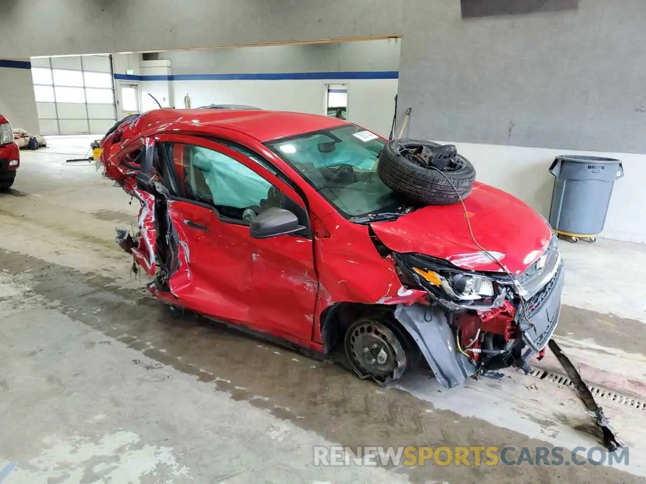 4 fotografías del automóvil dañado KL8CA6SA3KC704707 CHEVROLET SPARK 2019