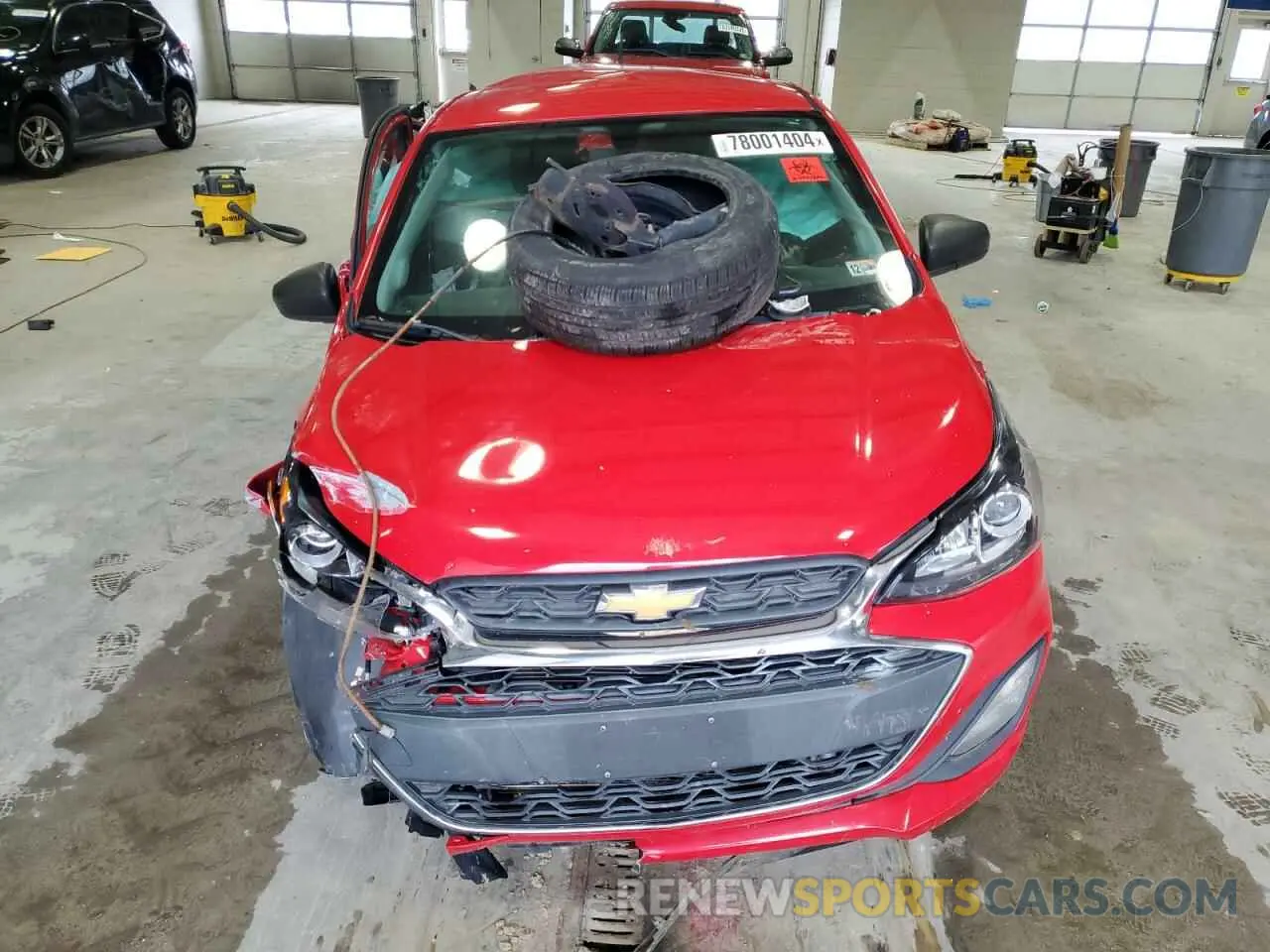 5 fotografías del automóvil dañado KL8CA6SA3KC704707 CHEVROLET SPARK 2019