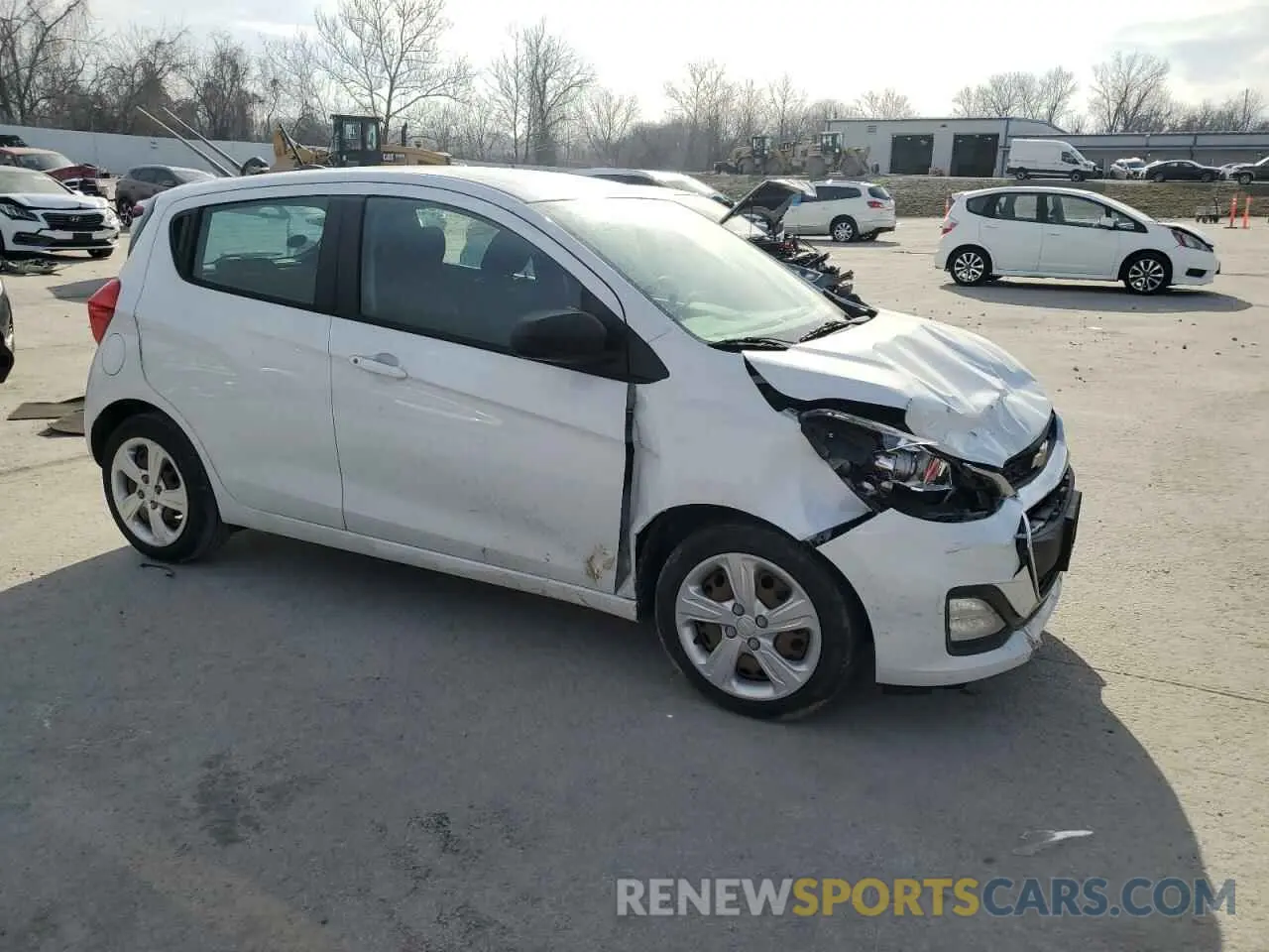 4 fotografías del automóvil dañado KL8CA6SA5KC704367 CHEVROLET SPARK 2019