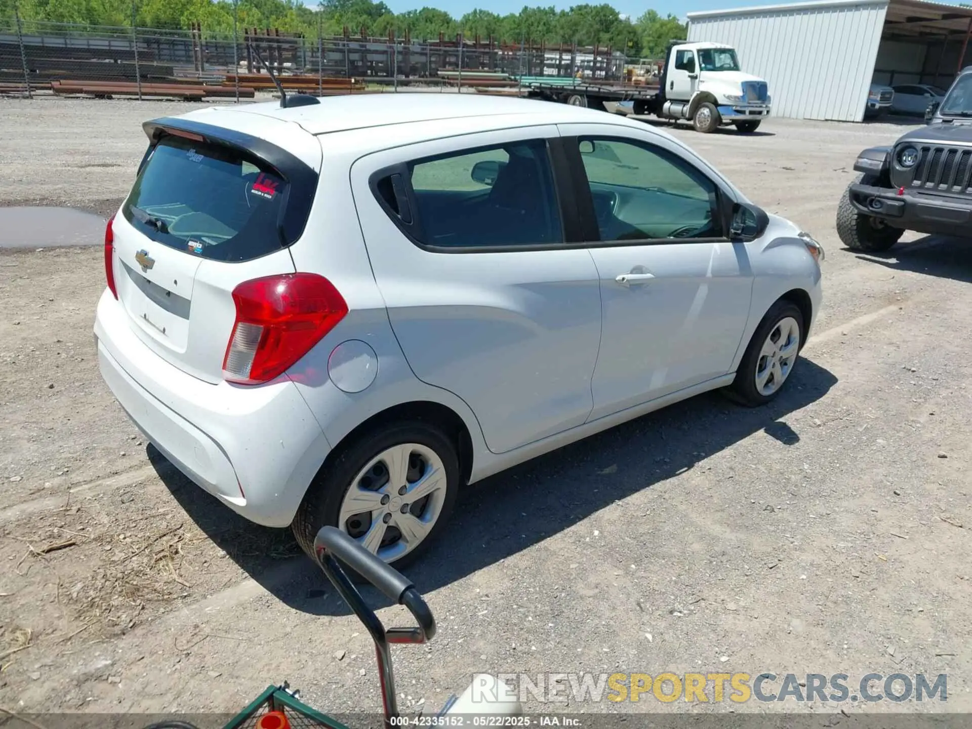 4 fotografías del automóvil dañado KL8CA6SA7KC725656 CHEVROLET SPARK 2019