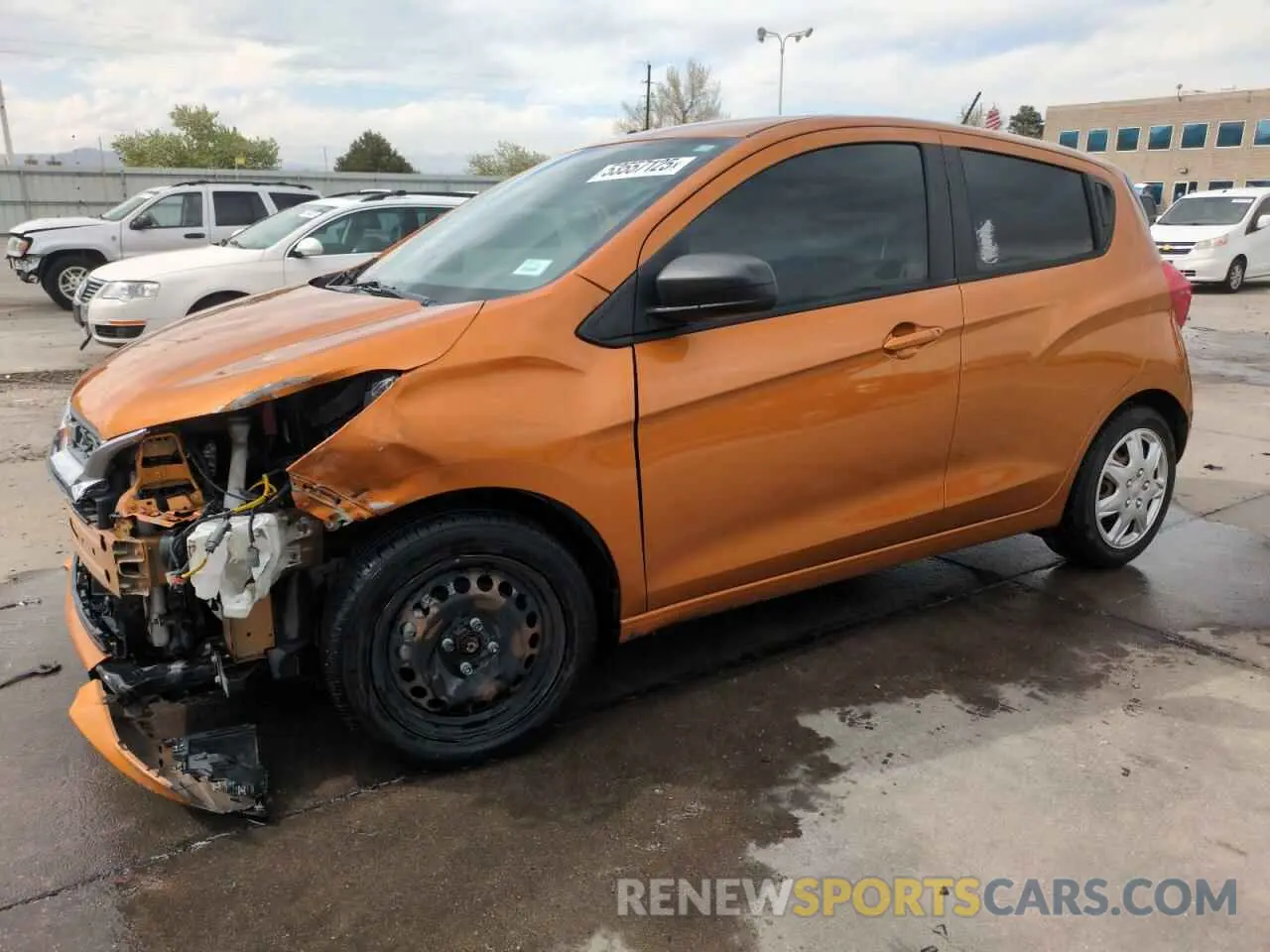1 fotografías del automóvil dañado KL8CB6SA0KC765235 CHEVROLET SPARK 2019