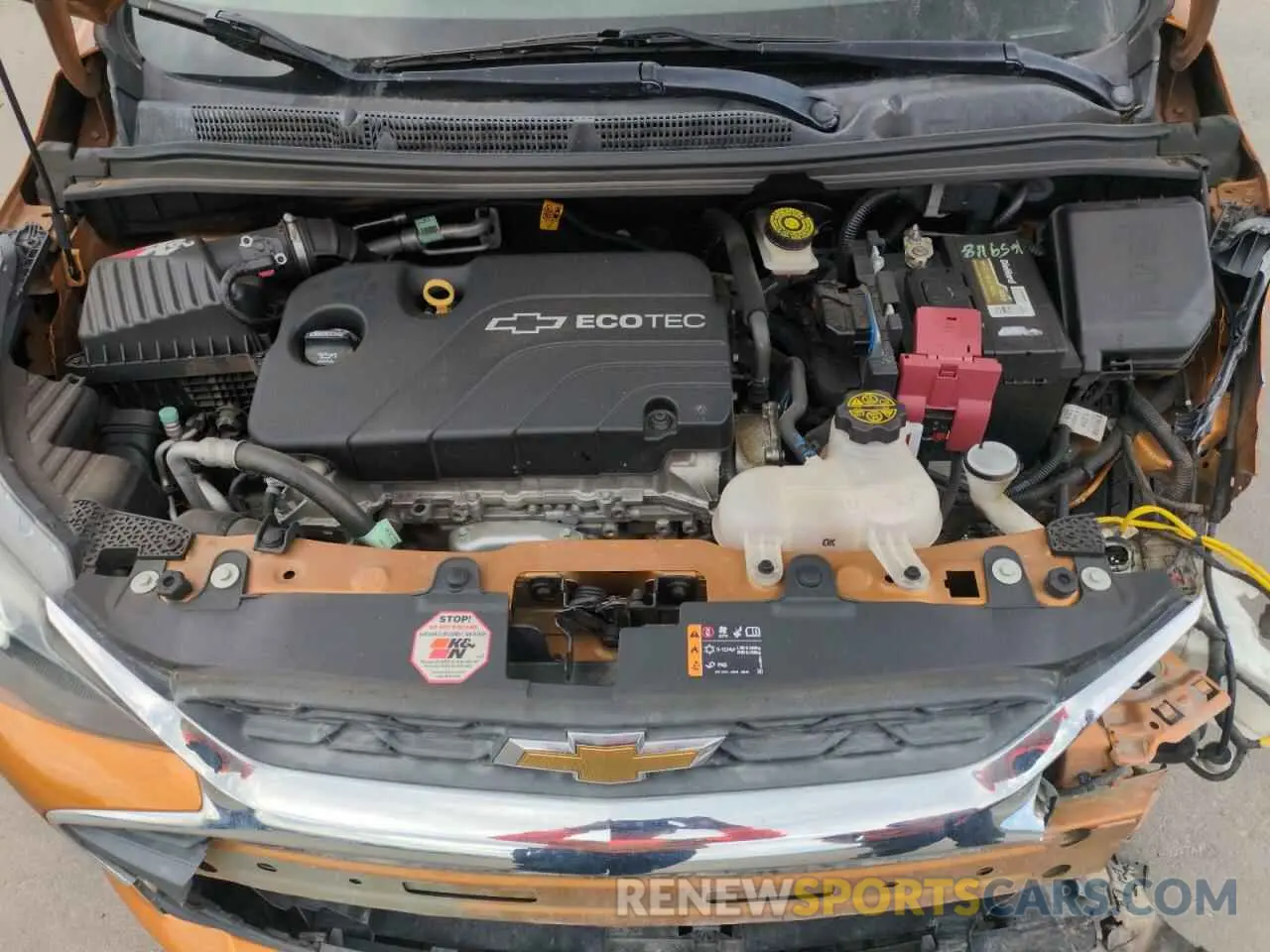 11 fotografías del automóvil dañado KL8CB6SA0KC765235 CHEVROLET SPARK 2019