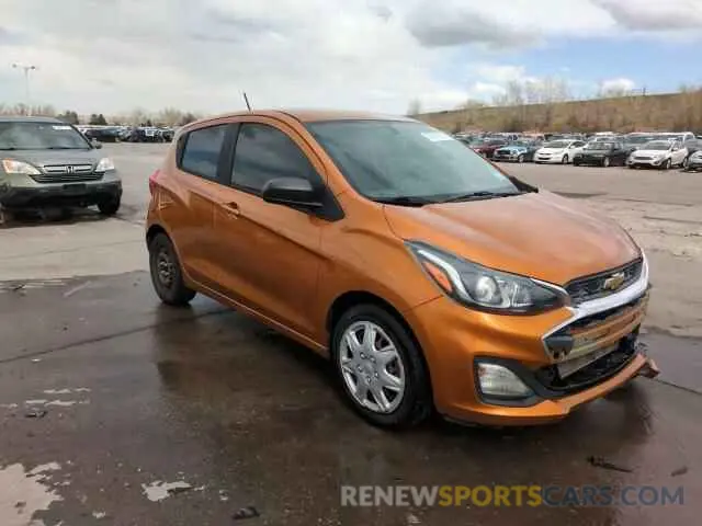 13 fotografías del automóvil dañado KL8CB6SA0KC765235 CHEVROLET SPARK 2019