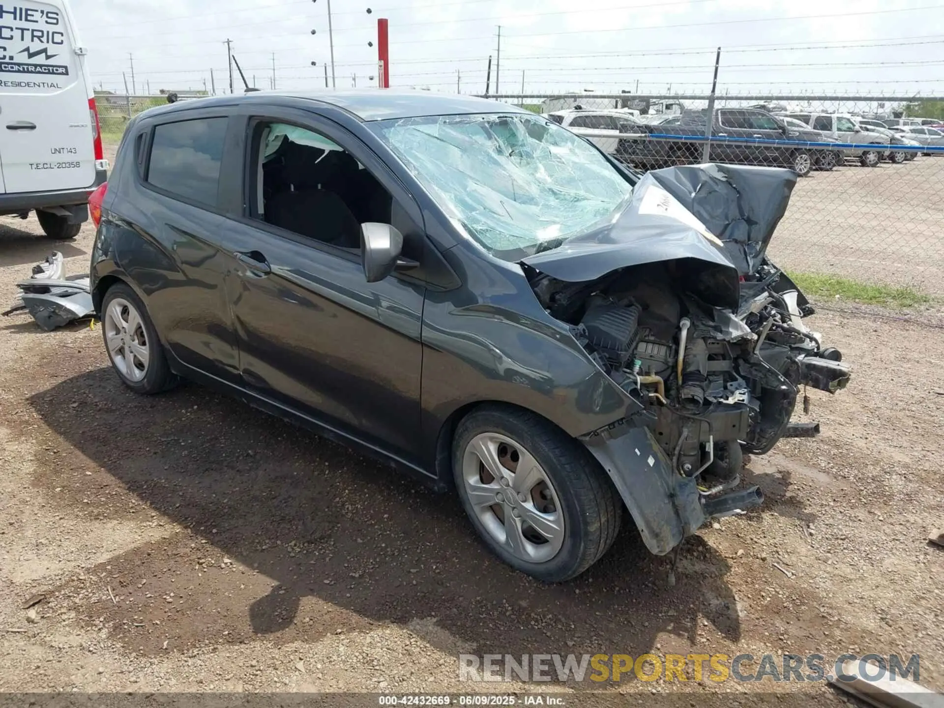1 fotografías del automóvil dañado KL8CB6SA0KC818838 CHEVROLET SPARK 2019